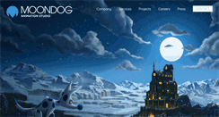 Desktop Screenshot of moondoganimation.com
